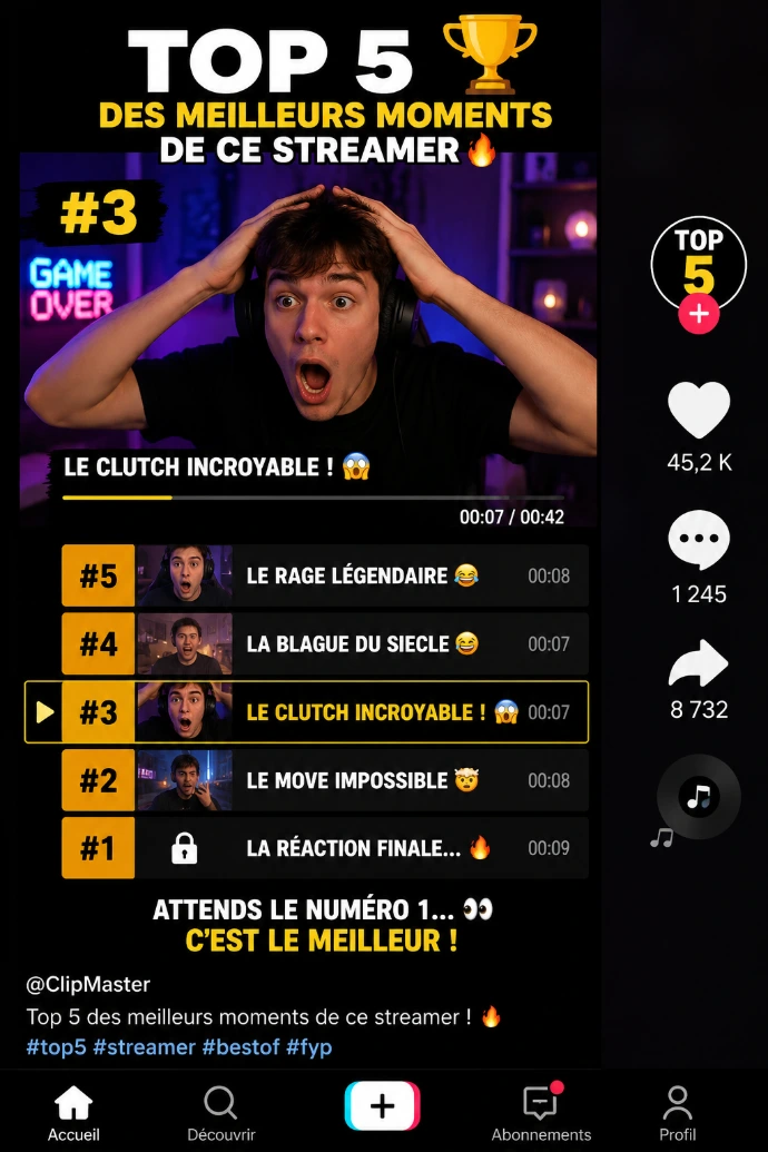 Format Top : Maximisez l'Engagement Vidéo 