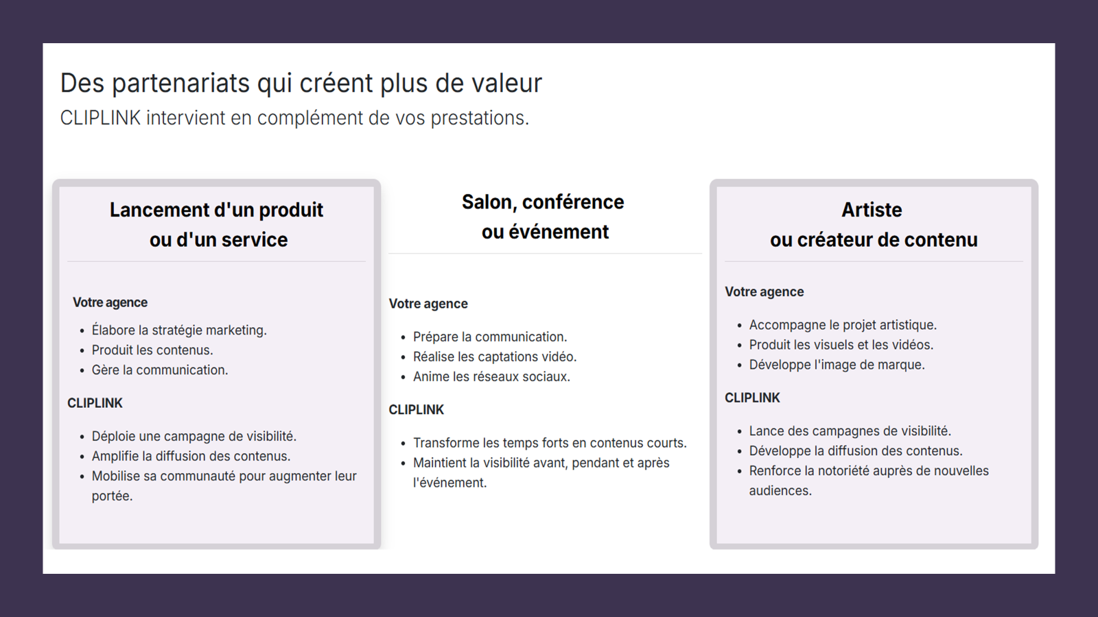 CLIPLINK PARTNER